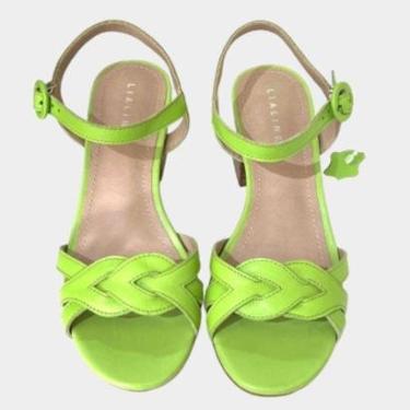 Imagem de Sandália Lia Line Salto Bloco Feminina-Feminino