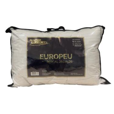 Imagem de Travesseiro Master Comfort Percal Europeu 250 Fios - 50x70cm - Master 