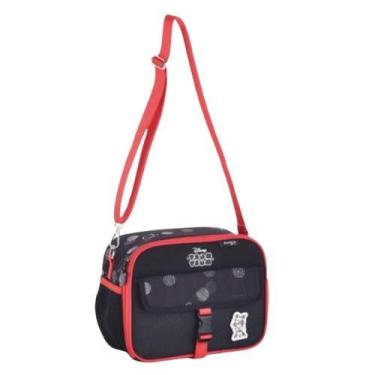 Imagem de Lancheira Térmica Mickey TsumTsum Preta Com Vermelho Clio Oficial - Wu
