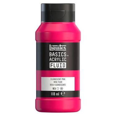 Imagem de Tinta acrilica basics fluid fluorescent 118ml liquitex escolha a cor