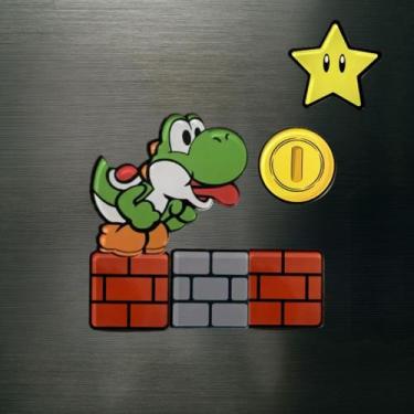 Imagem de Kit Imãs Geladeira Geek com 6 pcs de clássico video games - LAURA MULT