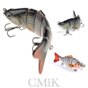 Imagem de Isca Artificial Lambari Articulado CMIK 855 Ideal p/ Tucunaré Traíra D