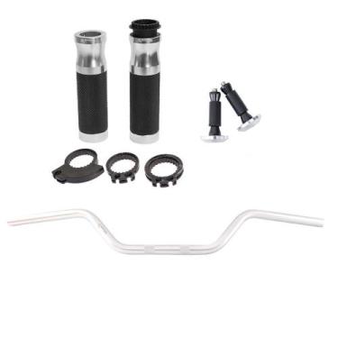 Imagem de Kit Esportivo Manopla Peso Guidão Cb 300 Twister Hornet Fazer Xj6 Next