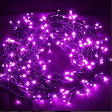 Imagem de Pisca Pisca 220v Natal Led 100 Lâmpadas 8 funções 9 Metros Várias Core