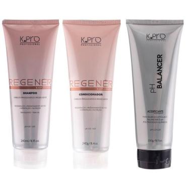 Imagem de Kit Regenér Shampoo Condicionador pH Balancer Capilar - K.PRO