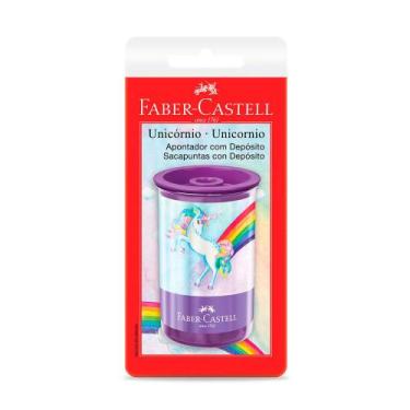 Imagem de Apontador Com Depósito Unicórnio Sortido Faber-Castell