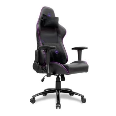 Imagem de Cadeira Gamer Mancer Tyr Purple Edition, Preta e Roxa, MCR-TYR-PRP01