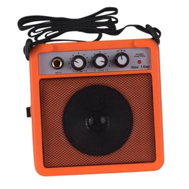 Imagem de Almencla Mini amplificador de som de guitarra amplificador profissional alto-falante de guitarra portátil alto-falante para performance de palco prática diária