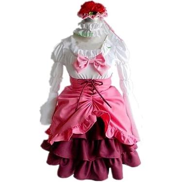 Imagem de Cos Anime Umineko no Naku Koro ni Furudo Erika Cosplay Fantasia Personalizada (Personalizada)