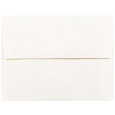 Imagem de Envelopes de pergaminho de papel JAM – 50/pacote, Branco, A2