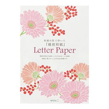 Imagem de Midori 20487006 Stationery A5, Papel Washi, Padrão Gerbera
