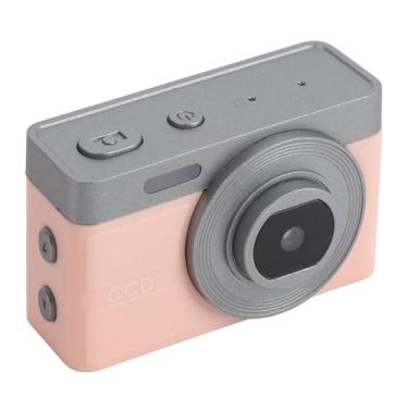 Imagem de Câmera Digital de Alta Definição 1080P 30FPS, Câmera Miniatura Com Zoom 16X e Foco Automático AF, Tela de 0,96 Polegadas, Bateria de 180mAh, Armazenamento de 128GB, Estabilização