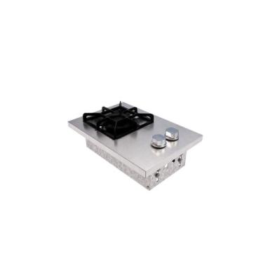 Imagem de Fogão Industrial Cooktop Inox 1 Boca Queimador Duplo - Sevefort