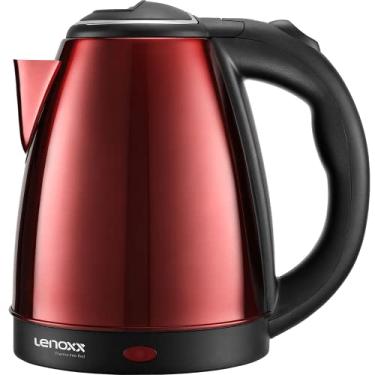 Imagem de Chaleira Elétrica Lenoxx 2,2L PCE213 Vermelha 110V