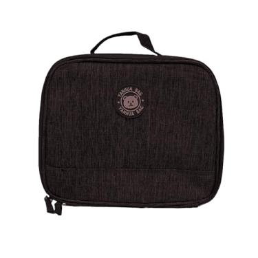 Imagem de Bolsa Térmica Porta Marmita Lancheira Fitness Academia Passseios Camping Bebidas Bag Fruts Frutas (Marron)