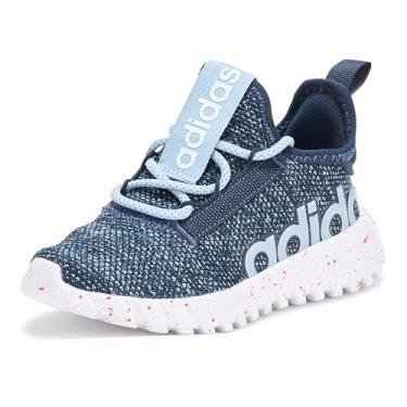 Imagem de adidas Tênis infantil Kaptir 3.0, Tinta/azul maravilha/vermelho lúcido, 11 Little Kid