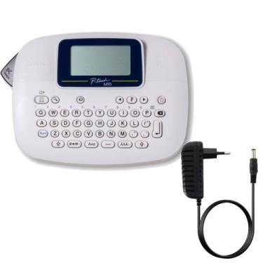 Imagem de Rotulador Eletronico Brother Pt-m95wt Pt-m95 Branco + Fonte
