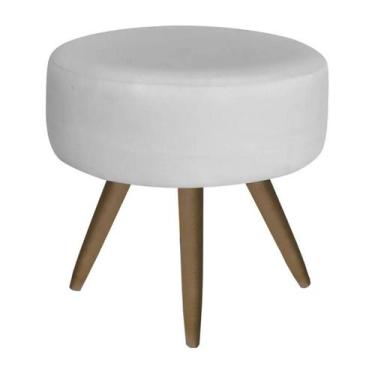 Imagem de Banqueta Redonda em material sintético: Estilo e Durabilidade - Fina M