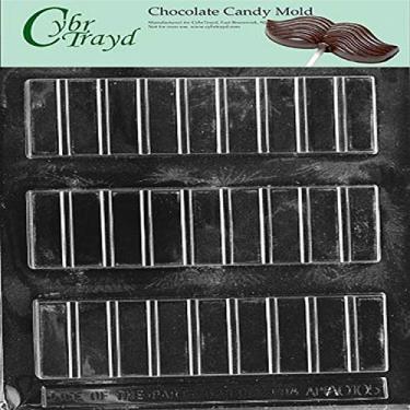 Imagem de Life of the Party AO105 60ml Break Apart Bar Chocolate Candy Mould in Sealed Protective Poly Bag Imprinted with Copyrighted Moulding Instructions
