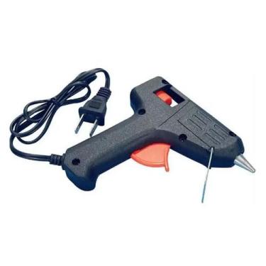 Imagem de Pistola Pequena Cola Quente 20W Bico Fino Bivolt Inmetro - SEGMA