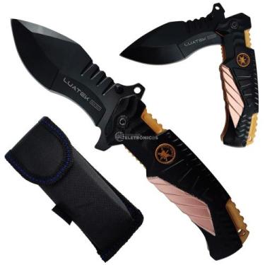 Imagem de Canivete Tático Militar Resistente, Leve e Ideal para Uso Diário e Ave