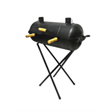 Imagem de Churrasqueira BAFO GRANDE Portátil com pés dobrável  - MeE Comercial