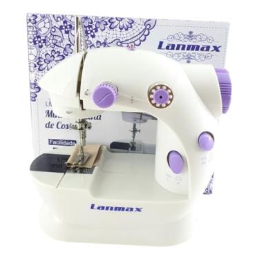 Imagem de Mini Máquina de Costura LMD-202 - Compacta, Bivolt, Ideal para Costura Reta e Portátil! Ideal Para Costuras Rápidas E Precisas Onde Quer Que Você Esteja Bivolt 110 220
