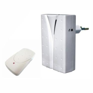 Imagem de Campainha Eletrônica Sem Fio com Sons Programáveis - DNI 6387