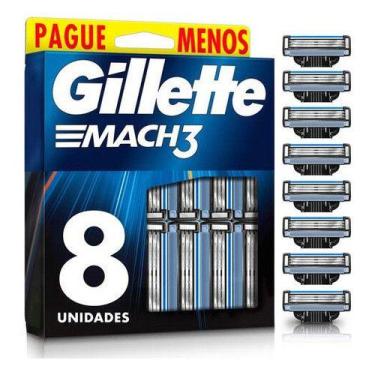 Imagem de Carga Gillette Mach3 Regular Leve 8 Pague 6