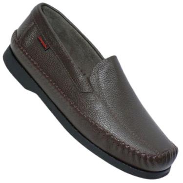 Imagem de Sapato Mocassim Comparini Masculino, Cafe, 39