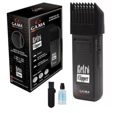 Imagem de Maquina Aparador e Corta Cabelo Retro Clipper Gama - GA.MA Italy, Bivo