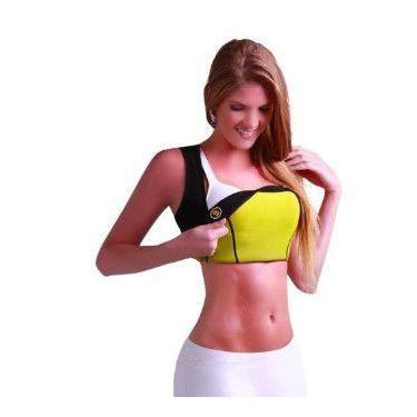 Imagem de Camiseta Queima Gordura  Modeladora Hot Shapers Ação Térmica Feminina 
