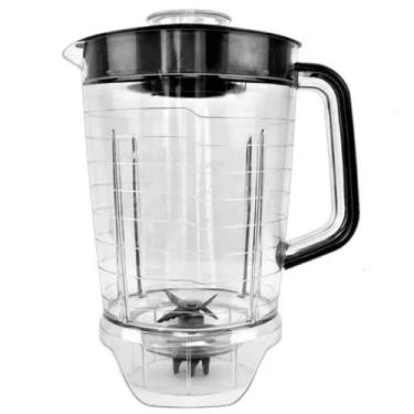 Imagem de Copo Para Liquidificador Semp Easy Li6019pt Cristal Tampa Preto