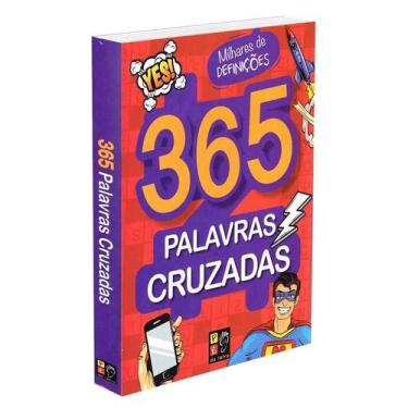 Imagem de Escolha seu livro de palavras cruzadas - 365 palavras cruzadas - PÉ DA