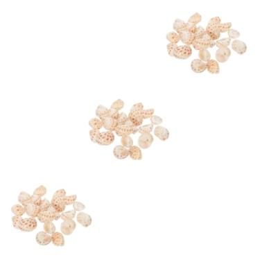 Imagem de AKALNNB 4 conjuntos de conchas artesanais decoração planta terrário decoração oceano paisagem rede peixes mar submerso cascalho plataforma decorações aquário pequeno concha de areia 40 peças