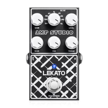 Imagem de LEKATO Pedal De Efeito De Guitarra Amp Simulator Com True Bypass Clean To Overdrive Para Bypass De Guitarra Elétrica (Ep-01)