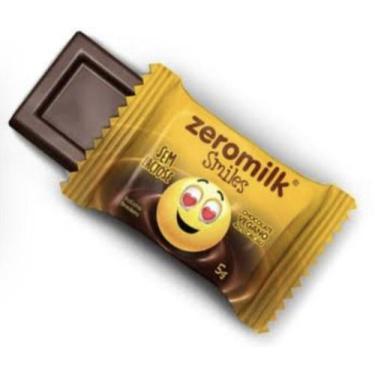 Imagem de Chocolate 40% Cacau Zeromilk Smiles 5g - Pastas e Doces Veganos