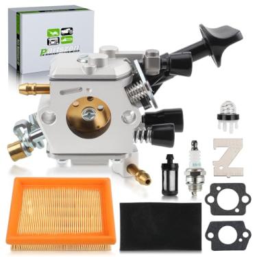 Imagem de partszen Carburador BR430 adequado para sopradores de mochila Stihl BR350 SR430 SR450 BR430 substitui 4229 129 0901 para Zama C1Q-S210 C1Q-S209C C1Q-S210B