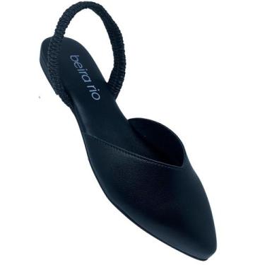 Imagem de Sapatilha Beira Rio Bico Fino Elastico Mule Conforto - 41845, 37