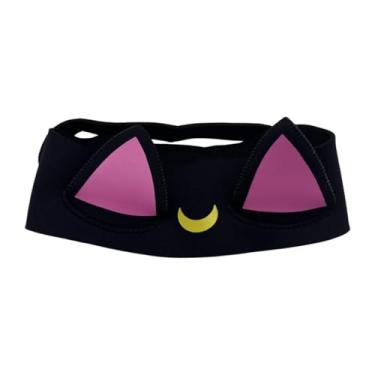 Imagem de Aymzbd Banda de Proteção de Areia -Acessórios Universais de Proteção de Areia Cartoon Baden Mantém a água de Tampas de Ouvido Ao Ar Livre de Neoprene, Style a