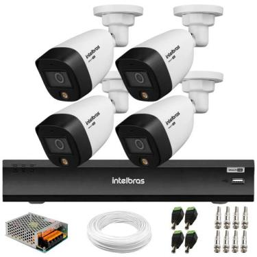 Imagem de Kit 4 Câmeras de Segurança VHD 1220 B Full Color Full HD 1080p DVR Int