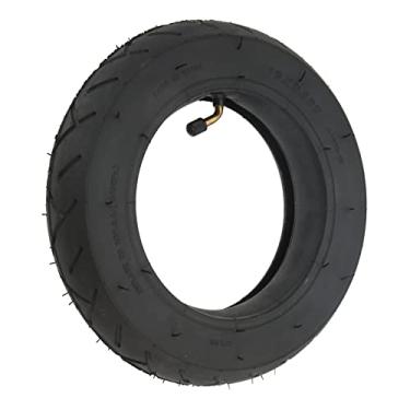 Imagem de 10x2.125 Pneu de Scooter Elétrica, Tubo Interno de Borracha, Forte Desempenho Fora da Estrada, Dissipação de Calor Rápida, Pneu Resistente de Com Amortecimento para Experiência
