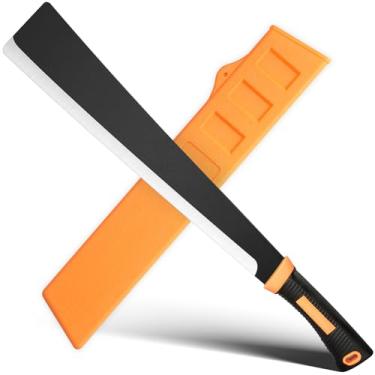 Imagem de ZOOM.LZ Facão De Foice Billhook Para Trabalho Em Quintal, Corte De Árvores, Facões Mexicanos Para Serviço Pesado, Melhor Facão Para Camping, Jardinagem, Gerenciamento De Terras, Caça E Atividades A