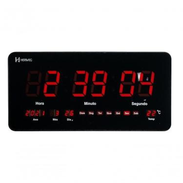 Imagem de Relógio De Parede Digital Herweg 6464