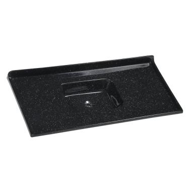 Imagem de Pia Sintética Para Cozinha 120cm X 55cm Aj Rorato Preto