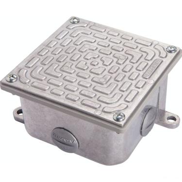 Imagem de Caixa De Passagem Cp 10x10 Com Saída De 1 Polegada Tramontina