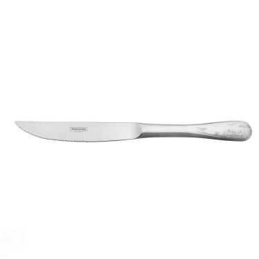 Imagem de Faca Para Churrasco Tramontina Classic Forjada Em Aço Inox Com Gravação Tramontina