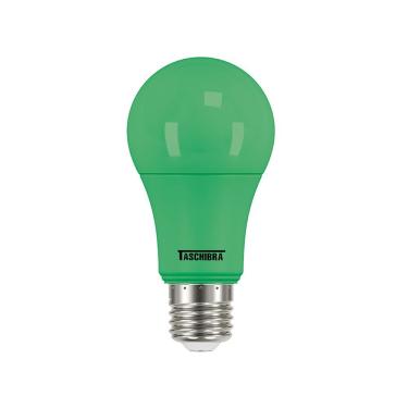Imagem de Lâmpada Led Taschibra Tkl Colors 5w E27 Bivolt Verde