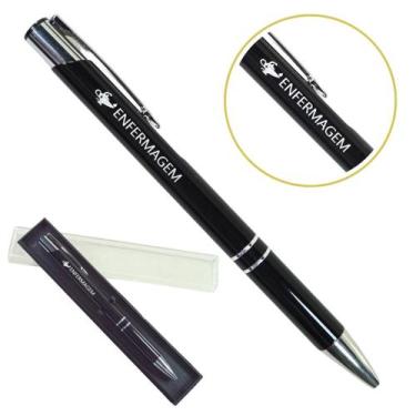 Imagem de Canetas Personalizadas com Gravação a Laser - Love Saude, ENFERMAGEM P