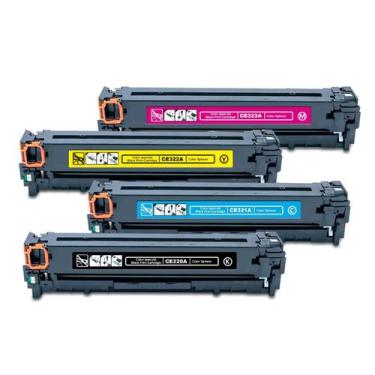 Imagem de Kit de 4 Cartucho de Toner Compatível CM1415 LaserJet Pro  CM1415fnw  